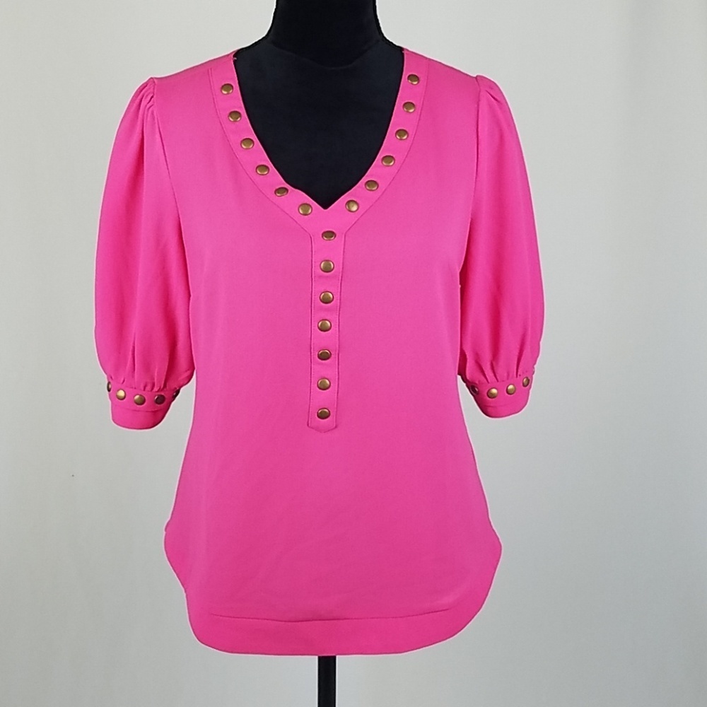 Stitch Fix 41 Hawthorn women S semi sheer blouse